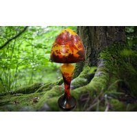 Glaslampe Im Galle-stil/Große Lampe Mit Glasspitze Galle von KIKOOYOUARTDECO