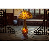 Lampe Mit Galle-Spitze/Große Glasspitze Galle von KIKOOYOUARTDECO