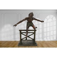statue Chiparus Der Hürdensprung Reguliert von KIKOOYOUARTDECO