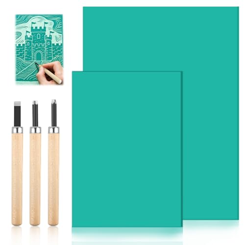 Linoleum Platten Linoldruck Set Linoleum Platten Linoldruck Set von KILDOWS