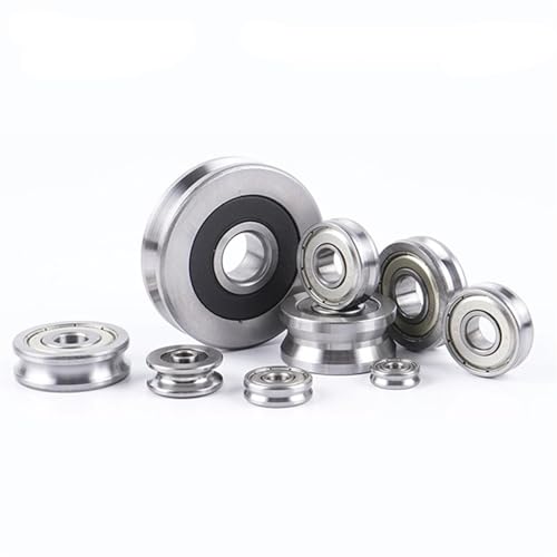 KILKCWFNH 10 STÜCKE Richt Gemischt Rad Über Linie mit Nut Lager U6002 15X32X9 MM Pulley U Nut Typ(U6002-3-1) von KILKCWFNH