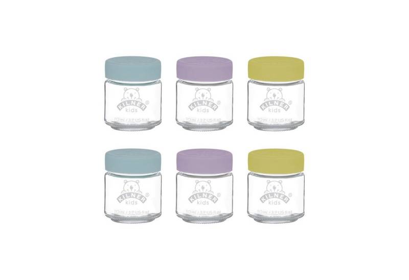 KILNER Aufbewahrungsdose Babygläser 110 ml 6er Set (Set, 6 St) von KILNER