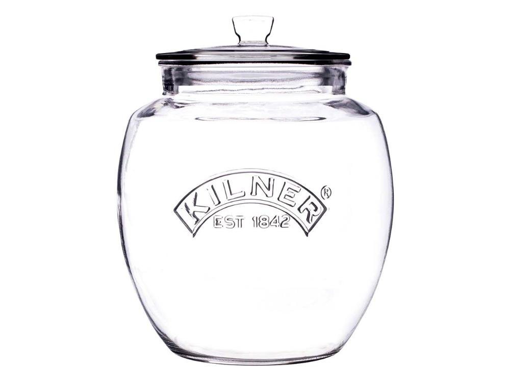 KILNER Vorratsdose KILNER Vorratsglas 'Universal', 2 l, Glas, Edelstahl, Silikon von KILNER