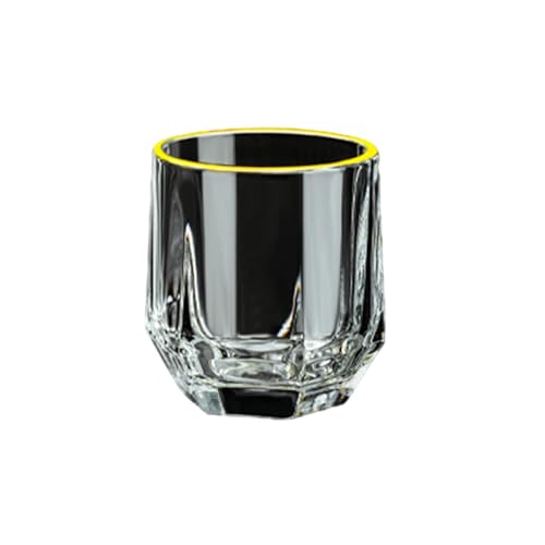 5 Stück - Chinesischer Haushalt, einfaches und exquisites dickes Glas, hochwertiges vertikales Weißweinglas, luxuriös, sechseckig, Phnom Penh Tasse 5 Stück - Chinesischer Haushalt, einfaches und exquisites dickes Glas, hochwertiges vertikales Weißweinglas, luxuriös, sechseckig, Phnom Penh Tasse von KILUOMUG