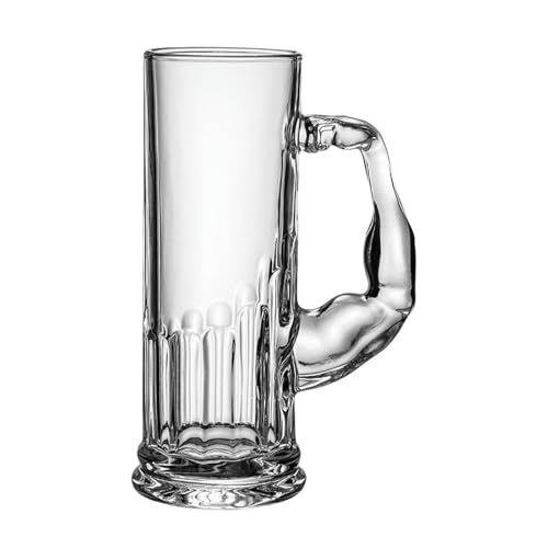 Einfaches, exquisites und langlebiges großes Fassungsvermögen, verdicktes praktisches Glas mit Griff, 20. Hercules-Becher, 610 ml. Einfaches, exquisites und langlebiges großes Fassungsvermögen, verdicktes praktisches Glas mit Griff, 20. Hercules-Becher, 610 ml. von KILUOMUG