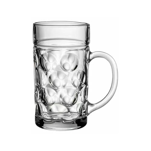 Einfaches, exquisites und langlebiges großes Fassungsvermögen, verdicktes praktisches Glas mit Griff, 23. Heldenbecher, 1200 ml. Einfaches, exquisites und langlebiges großes Fassungsvermögen, verdicktes praktisches Glas mit Griff, 23. Heldenbecher, 1200 ml. von KILUOMUG