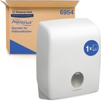 Handtuchspender Aquarius standard, weiß - Kimberly-clark von KIMBERLY-CLARK