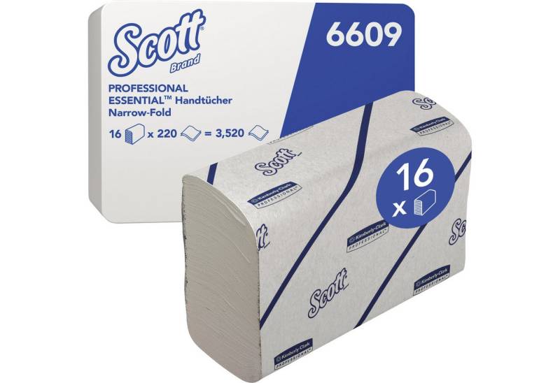 KIMBERLY-CLARK Papierhandtuch Papierhandtuch Essential 6609 2-lagig 16x200Blatt PA= 16x220 Blatt von KIMBERLY-CLARK