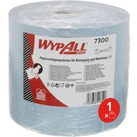 Wischtuch wypall L20 7300 L.ca.380 mmxB.ca.235 mm blau 2-lagig von KIMBERLY-CLARK