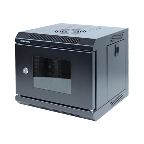 KIMEX - Computerregal – Wandbefestigung – 10 Zoll – Maße 312 x 310 mm – 4U – 111-3304 von KIMEX
