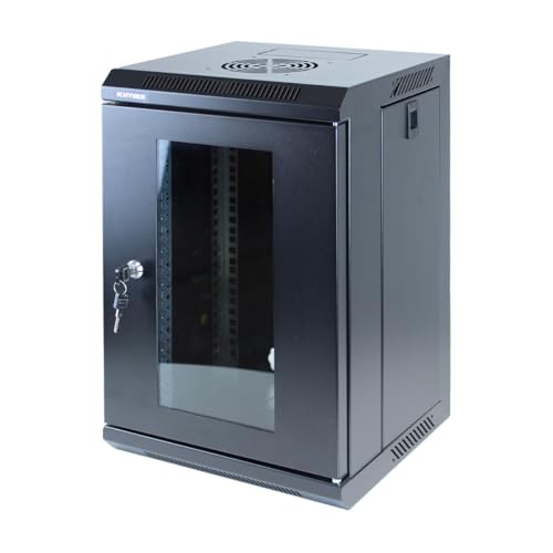 KIMEX - Computerregal – Wandbefestigung – 10 Zoll – Maße 312 x 310 mm – 9U – 111-3309 KIMEX - Computerregal – Wandbefestigung – 10 Zoll – Maße 312 x 310 mm – 9U – 111-3309 von KIMEX