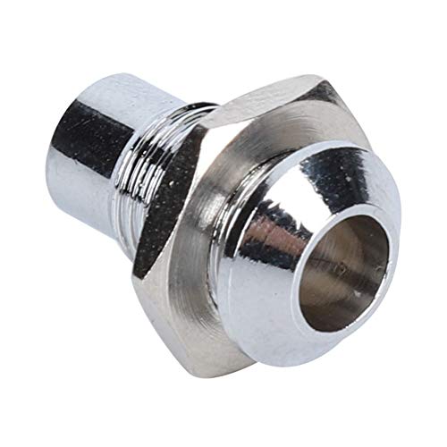 10 Stück Konvexer Lampenhalter, Konvexer LED-Lampenhalter, Konvexer Kupfer-Metall-LED-Halterungssockel für 5 mm/0. 2 Zoll Leuchtdiode von KIMISS