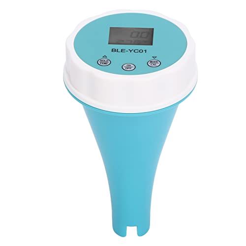 Digitaler Wassertester, Tester, Testmesser 6 in 1 PH EC TDS ORP TEMP REST TESTERS Chlorstift Einfach zu Verwenden Qualität für Schwimmbad von KIMISS