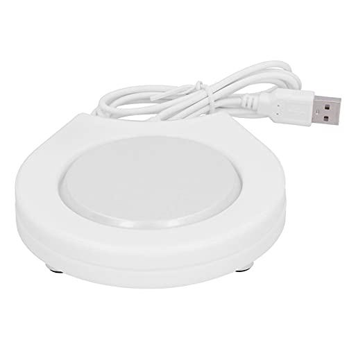 Elektrischer USB-Tassenwärmer, Einsteckbare Untersetzermatte für das Büro – Hält Ihren Kaffee heiß. 5 W Keimtötende Lampe, Kaffeewärmer für den Schreibtisch von KIMISS