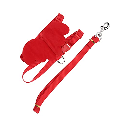 Haustier-Entenleine – Verstellbares Entengeschirr mit Haltegurt Zum Spazierengehen mit Kleinen Enten und Hühnern – Bequemes und Sicheres Haustier-Traktionsseil für Haustier-Entenleine – Verstellbares Entengeschirr mit Haltegurt Zum Spazierengehen mit Kleinen Enten und Hühnern – Bequemes und Sicheres Haustier-Traktionsseil für von KIMISS