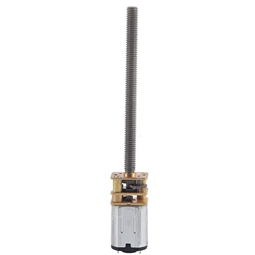 KIMISS 12V N20 -Zahnradmotor mit Schraube - M4x55mm Schraubgeschwindigkeitsreduzierungsmotor Anwendungen (300RPM) von KIMISS