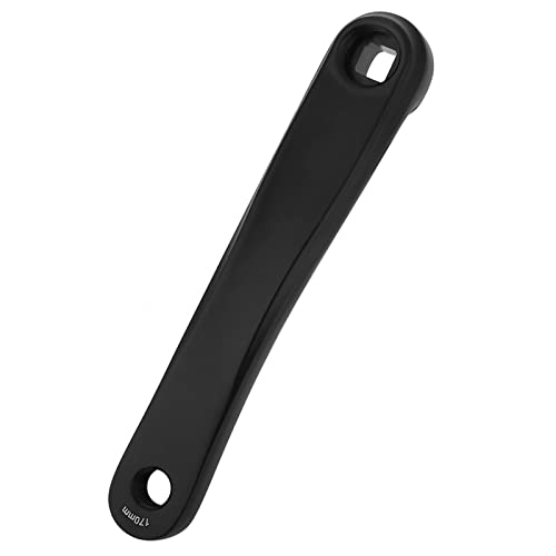 KIMISS 170 -mm -Fahrradkurbel Arm Links Seite Ersatz Aluminiumlegierung Leichtes Hochfestigkeit, das mit Mehreren Fahrradmodellen Kompatibel Ist, Schwarzes Rhombisches Loch (Black #01) von KIMISS