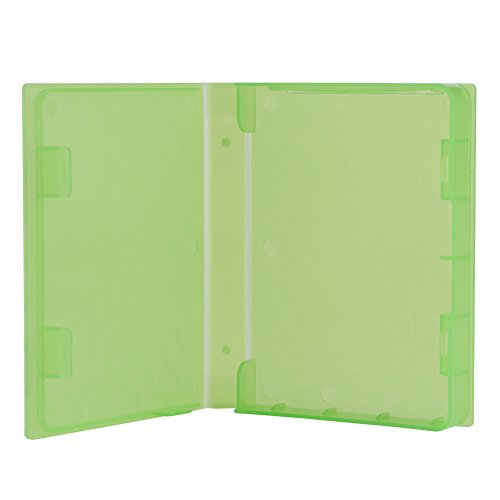 KIMISS 2,5-Zoll-Festplattenbox Ssd-Speicher Pp 2,5-Zoll-Hartschalengehäuse HDD Ssd Antistatische Festplatten-Aufbewahrungsbox Stoßfest Staubdicht rutschfest Grün (Grün) von KIMISS