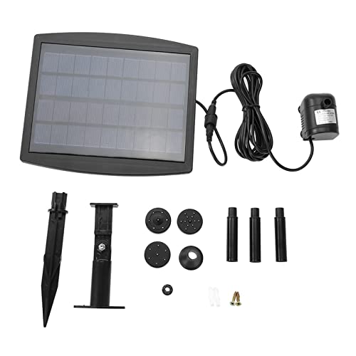 KIMISS 2,5W Solar Angetriebene Brunnenwasserpumpe für Pool, Teich, Garten und Aquarium-umweltfreundliches, Energiesparendes Design mit Stilvollem Aussehen und Effizienter Leistung KIMISS 2,5W Solar Angetriebene Brunnenwasserpumpe für Pool, Teich, Garten und Aquarium-umweltfreundliches, Energiesparendes Design mit Stilvollem Aussehen und Effizienter Leistung von KIMISS