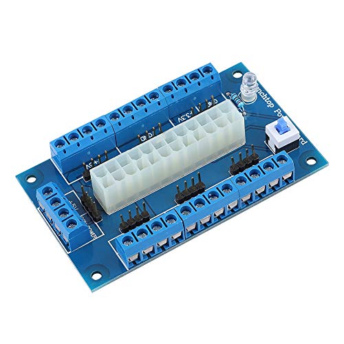 KIMISS 24/20-poliges ATX-Netzteil, Tisch-Board und Modul-Adapter für Computer-PCs | Hochwertiges Computer-Netzteil mit Anzeige und Sperrtaste KIMISS 24/20-poliges ATX-Netzteil, Tisch-Board und Modul-Adapter für Computer-PCs | Hochwertiges Computer-Netzteil mit Anzeige und Sperrtaste von KIMISS