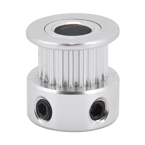 KIMISS 2GT -Timinggurscheibe 20 Zähne 6,35 Mm Bohrung für 3D -Drucker, Hochpräzise Aluminiumrad KIMISS 2GT -Timinggurscheibe 20 Zähne 6,35 Mm Bohrung für 3D -Drucker, Hochpräzise Aluminiumrad von KIMISS