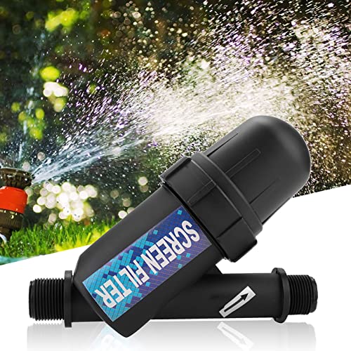 KIMISS 3/4 "Maschenfilter mit Großer Kapazität für Tropfbewässerung - Wassertankpoolpumpenfilter, um Verstopfungen zu Verhindern und die Lebensdauer zu Verlängern von KIMISS