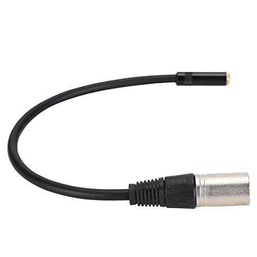 KIMISS 3,5 Mm Weiblich Bis XLR -Audioadapterkabel von Männlichem Audioadapter - Hochleistungs Zink Legierungs Patchkabel für Mikrofone, 11,8 Zoll Goldverbindung KIMISS 3,5 Mm Weiblich Bis XLR -Audioadapterkabel von Männlichem Audioadapter - Hochleistungs Zink Legierungs Patchkabel für Mikrofone, 11,8 Zoll Goldverbindung von KIMISS