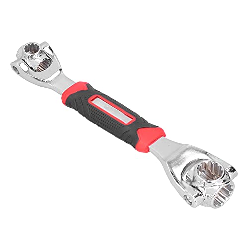 KIMISS 48 in 1 Universal Socket -Schraubenschlüssel mit 360 ° -rotierender Kopf Multifunktionales Schritte Werkzeug für Verschiedene Nussgrößen eine Seite Imperial & (Einzelinstallation) von KIMISS