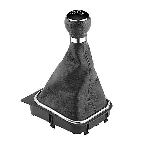 KIMISS 5 Gang Schalthebelknauf Gearstick Gamasche Boot Kit Schaltknauf von KIMISS