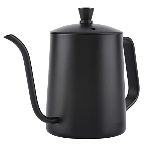 KIMISS 550 Ml Edelstahl -Gängelkaffeetopfkessel mit Deckel - Ideal für das Übergießen des Brauens in Home Kitchen & Cafés Shops KIMISS 550 Ml Edelstahl -Gängelkaffeetopfkessel mit Deckel - Ideal für das Übergießen des Brauens in Home Kitchen & Cafés Shops von KIMISS