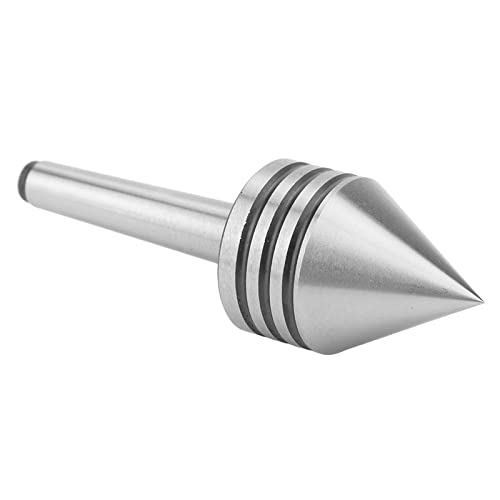 KIMISS 60 Grad Live Center CNC Drehmaschine - High HSS Live Tailsist Center -Werkzeug, Passt MT1 Taper, Geeignete Holzbearbeitung und Metallbearbeitung von KIMISS