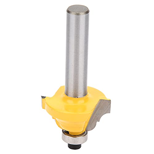 KIMISS 8mm Shank Double Roman Ogee Router Bit | Holzbearbeitungsschneider -Handläufe, Schranklinien und Dekorative Kanten (8*25.4MM) von KIMISS