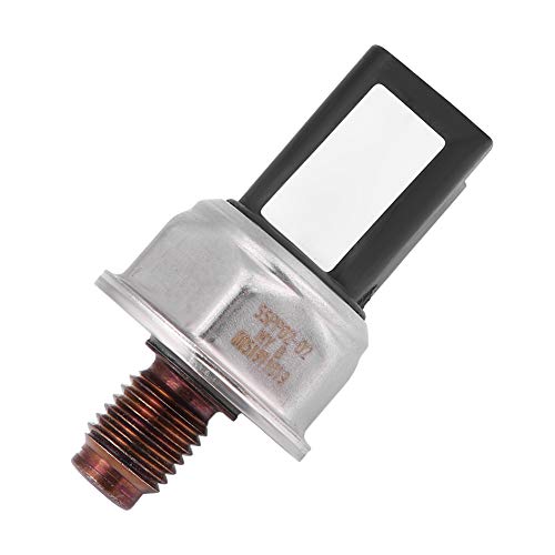 KIMISS Kraftstoffdrucksensor 55PP02-02 Raildrucksensor, Auto Kraftstoffverteiler Sensor für 2.0 HDI TDCI 55PP02-02(ABS-Kunststoff + Metall) von KIMISS