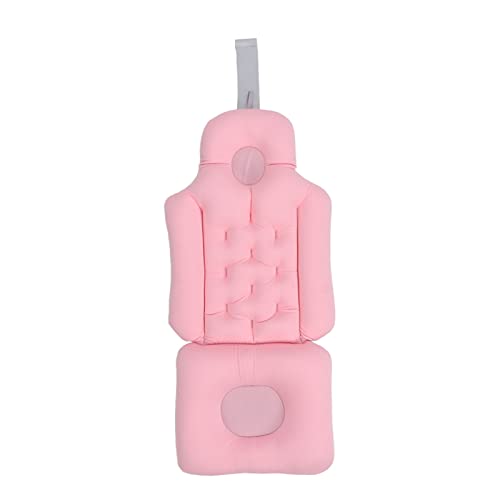 KIMISS Badewanne Kissen - Weiche Atmungsaktive Faltbare Kopfstütze Rückenstütze Badkissen für Erwachsene, Spa für die Ultimative Entspannung Unerlässlich (PINK) von KIMISS