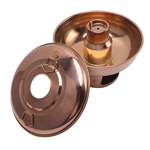 KIMISS C Se Style 410 Edelstahl -Holzkohle Hot Pot - Einzel Servieren Roségold Hotpot mit Trockeneis und Vielseitiger Herdkompatibilität KIMISS C Se Style 410 Edelstahl -Holzkohle Hot Pot - Einzel Servieren Roségold Hotpot mit Trockeneis und Vielseitiger Herdkompatibilität von KIMISS
