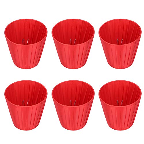 KIMISS Clamp/Holder auf Lampen Schatten Kronleuchter Wandleuchte Rot - 6pcs Moderne Tischlampe Abdeckung Hausbeleuchtung von KIMISS
