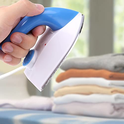 Dampfbügeleisen Mini, 100 W Tragbares Reisebügeleisen, Mini Dampf Bügeleisen Schnelles Aufheizen, Kleines Leichtes Dampf Bügeleisen Kleines Bügeleisen Dampf für Zuhause und Unterwegs US-Stecker von KIMISS