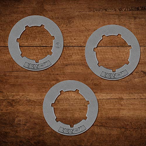 KIMISS Dereal Chain Ritzel .325 7 Stihl 325 7 Rim Ritzel OEM Metall 3Pcs .325 7Tooth Small Ritzel Felge für Stihl 028 029 034 039 Ms290 Ms310 Ms390 Sägen von KIMISS