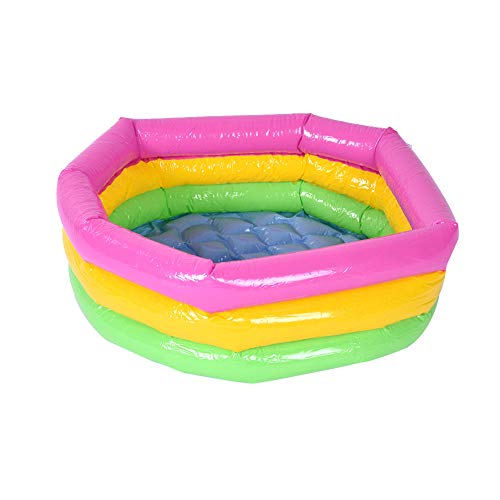 KIMISS Dhrelager Space Toy Inblasable Swimming Pool für - Weiches Kleinstadler -Kleinkindpool, Ideal für Bath & Playtime, 23,6 Zoll und 35,4 Zoll Größen Erhältlich (90cm) von KIMISS