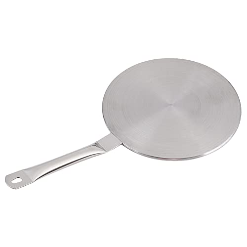 KIMISS Edelstahl -Wärme -Diffusor Konverter 22 Cm Platte für Gas-, Elektro und Induktionskocher Ideal für Nichtinduktionskochgeschirr von KIMISS