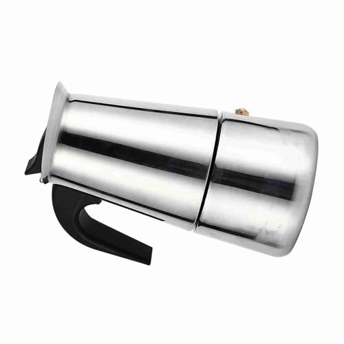 KIMISS Edelstahlkaffee -Perkolator 100 Ml - Heimwerker, Ergonomisches Griff, Schnelles Brauen, Leicht zu Reinigende, Induktionskompatibel (300ML) von KIMISS