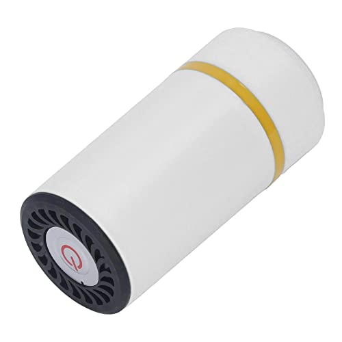 KIMISS Elektrische Handheld -Vakuumversiegeler Lebensmittel- und Kleidungslager, Tragbare Automatische Versiegelungsmaschine mit Wiederaufladbarem Ideale Küche und Hausgebrauch (WHITE) von KIMISS