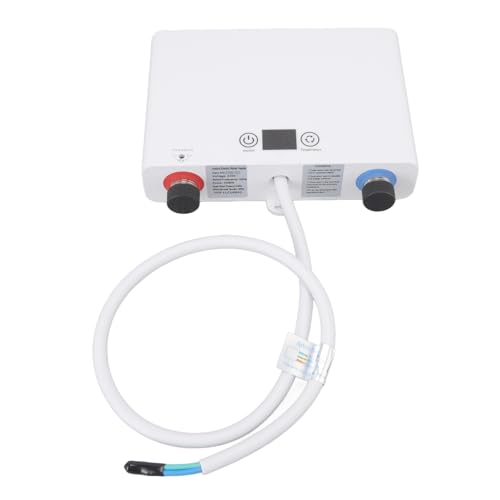 KIMISS Elektrischer Tankerwarmwasserbereiter 5500W für den Sofortigen Heißwasserverbrauch in Küche und Badezimmer - 220 V Modell mit Kompaktem Design von KIMISS