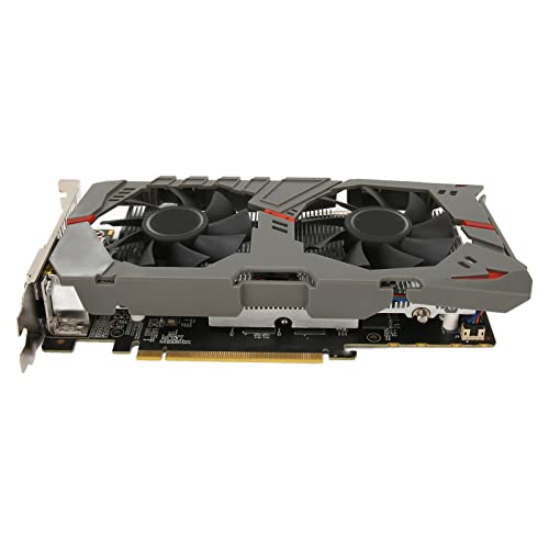 KIMISS GTX 960 Grafikkarte, GTX960 2 GB GDDR5 128 Bit Dual-Lüfter-Kühlung 128 Bit Gaming-Grafikkarte mit PCI Express 3.0 DVI D DisplayPort GPU für PC Computer Desktop Office Game KIMISS GTX 960 Grafikkarte, GTX960 2 GB GDDR5 128 Bit Dual-Lüfter-Kühlung 128 Bit Gaming-Grafikkarte mit PCI Express 3.0 DVI D DisplayPort GPU für PC Computer Desktop Office Game von KIMISS