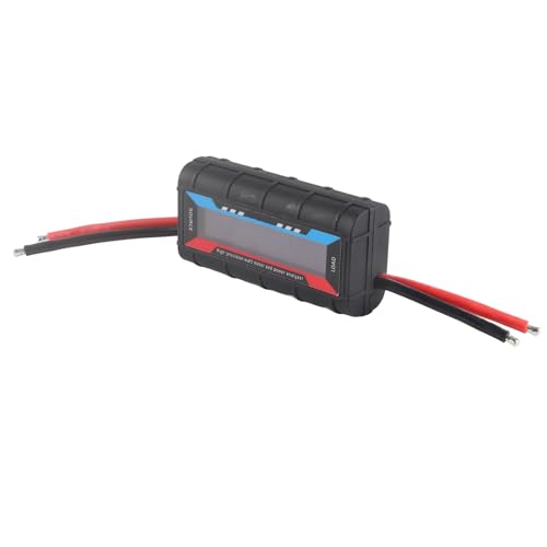 KIMISS High 150A RC Watt Mess Mess Power Analyzer mit Digitaler LCD -Spannung (V), Strom (a), Stromversorgung (W), (AH) und Energie Messung - Passt RC Modellflugzeuge, Batterien, Solarsysteme von KIMISS
