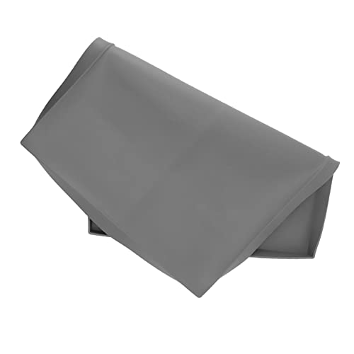 KIMISS Hochleistungs -Silikon -Griddelmatte Ihre Bratpfanne von Rost & Nagetieren Bratabdeckung, die Gesamte Saison BBQ Grill Matte (22 Zoll Grau) von KIMISS