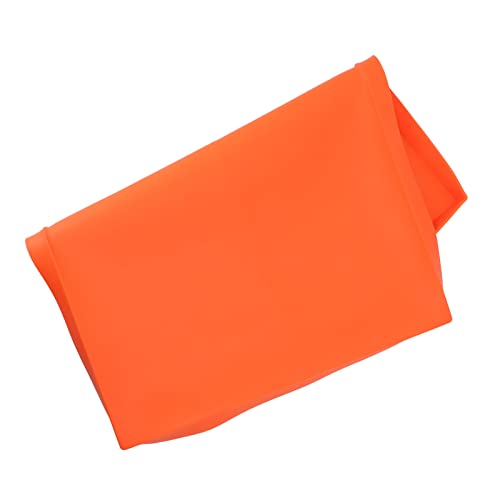KIMISS Hochleistungs -Silikon -Griddelmatte Ihre Bratpfanne von Rost & Nagetieren Bratabdeckung, die Gesamte Saison BBQ Grill Matte (22 Zoll Orange) von KIMISS