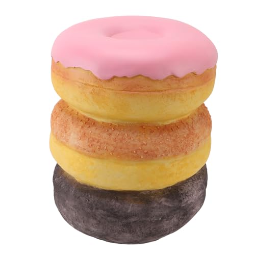 Höhe Donut Stuhl für Flur - Schuhwechselhocker -Deko Ive Hocker für Schlafsaal -Zimmer Büro von KIMISS