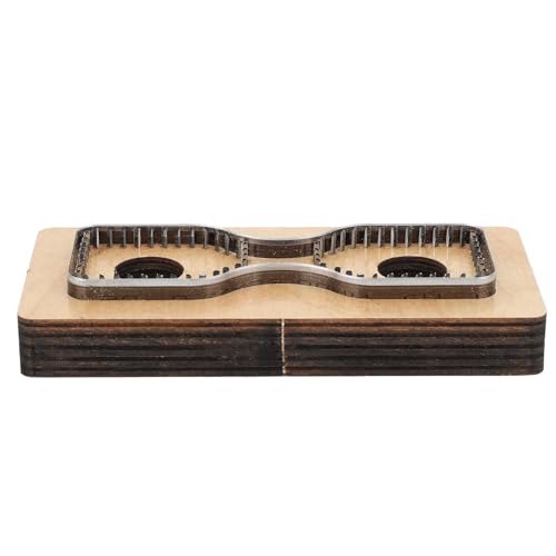 KIMISS Lederschneiddüsen, DIY Leder -Handwerkswerkzeug, Holzstirschen für Handgefertigte Lederprojekte von KIMISS