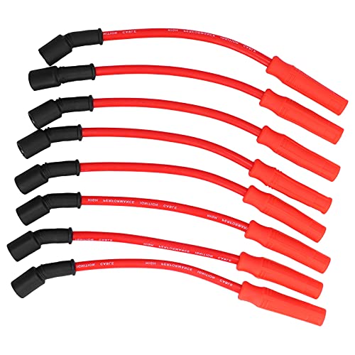 KIMISS Low Widerstand Zündkerzendrähte SET / 8PCS - Hochwertige Zünddrahtmotoren von KIMISS